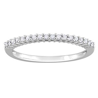 Stella Grace Sterling Silver 1/5 Carat T.W. Diamond Anniversary Band