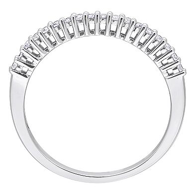 Stella Grace Sterling Silver 1/5 Carat T.W. Diamond Anniversary Band