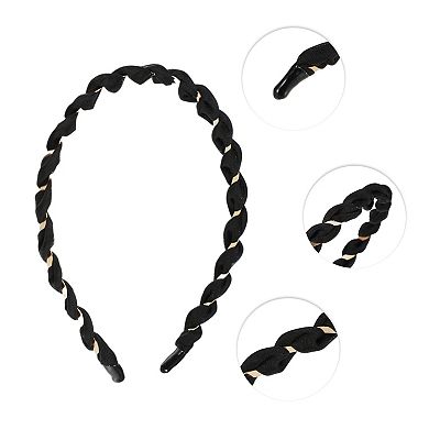 1 Pcs Fashion Grace Mesh Fine Twist Headband For Women