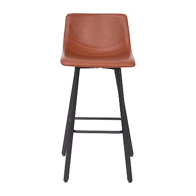 Flash Furniture Caleb 2 pc Armless Commercial Grade Barstools