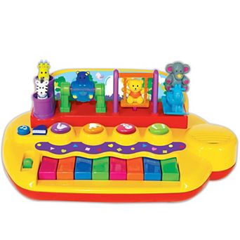 Kiddieland Playful Pals Dancing Animal Pals Battery Operated Piano