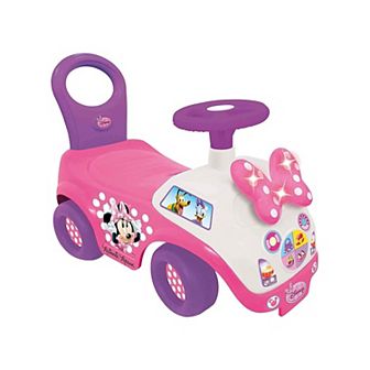 Disney's Minnie Mouse Toys Limited Lights n' Sounds Minnie Activity Ride-On by Kiddieland