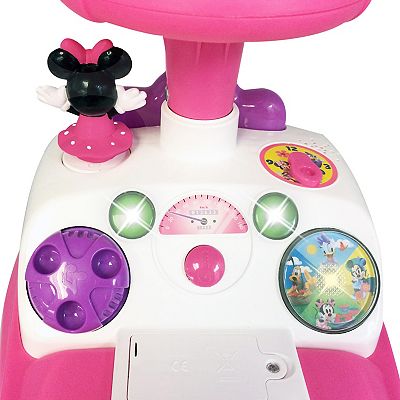 Disney's Minnie Mouse Lights N' Sounds Ride-On by Kiddieland