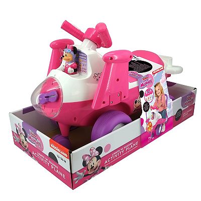 Disney's Minnie Mouse Activity Plane Ride-On by Trademark Global