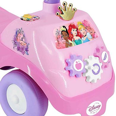 Disney Princess Ariel, Cinderella & Tiana Light N' Sounds "This is My Story" Activity Ride On, Ages 12-36 Months by Kiddieland