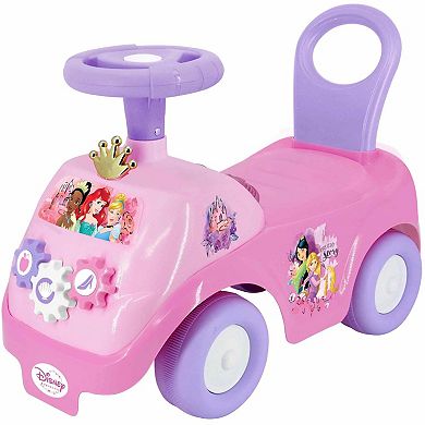 Disney Princess Ariel, Cinderella & Tiana Light N' Sounds "This is My Story" Activity Ride On, Ages 12-36 Months by Kiddieland