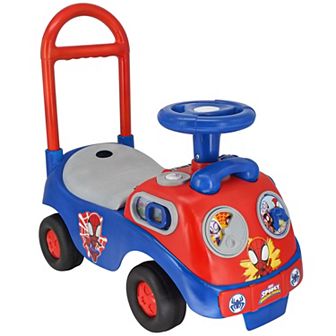 Kiddieland Marvel Spidey & His Amazing Friends My First Ride-On Lights & Sounds Vehicle