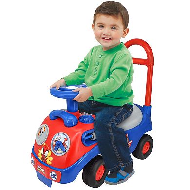 Kiddieland Marvel Spidey & His Amazing Friends My First Ride-On Lights & Sounds Vehicle