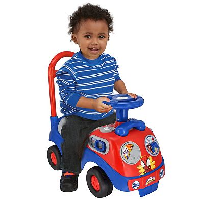 Kiddieland Marvel Spidey & His Amazing Friends My First Ride-On Lights & Sounds Vehicle