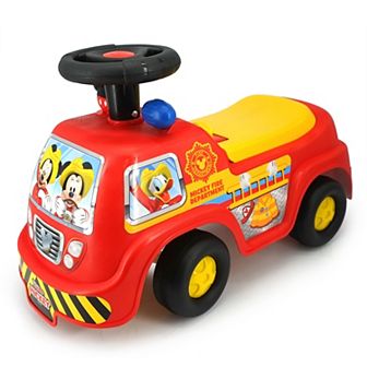 Kiddieland Disney My First Mickey Fire Truck Ride-On