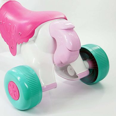 Kiddieland Lights 'N' Sounds Magical Ride-On Unicorn