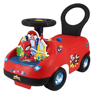 Kiddieland Marvel Lights N' Sounds Spidey Adventure Ride-On