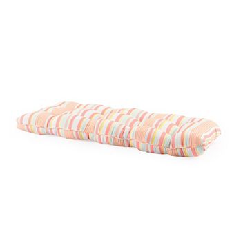 Lillian Outdoor Tufted Loveseat Settee Cushion