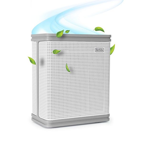BLACK+DECKER&trade; Portable Air Purifier - White