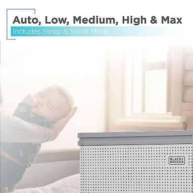 BLACK+DECKER Portable Air Purifier