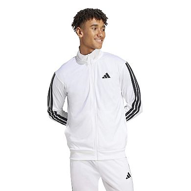 Big & Tall adidas 3-Stripes Tricot Sportswear Zip Front Track Top
