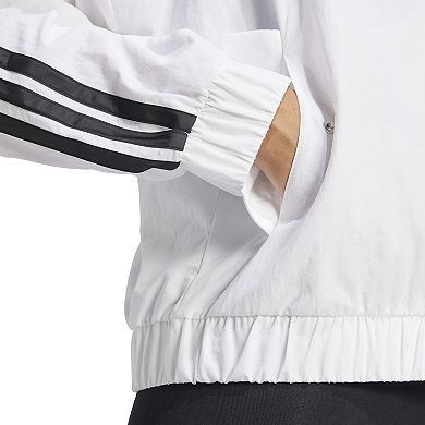 Women's adidas Essentials 3-Stripes Woven Bomber Sportswear Jacket