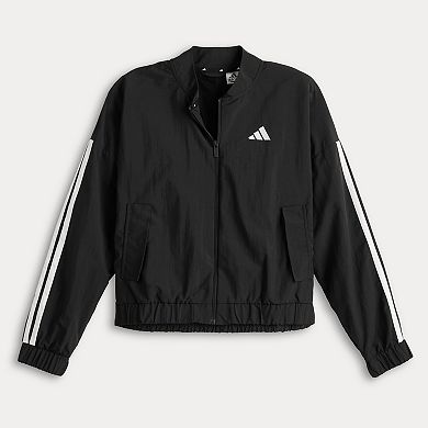 Women's adidas Essentials 3-Stripes Woven Bomber Sportswear Jacket