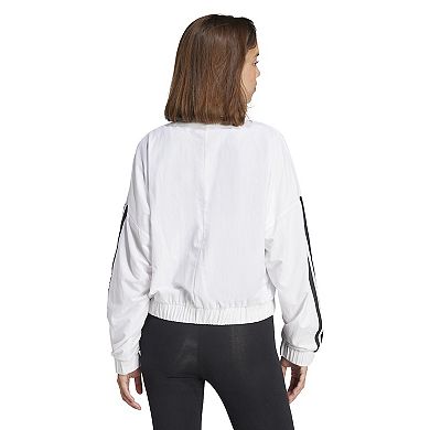 Women's adidas Essentials 3-Stripes Woven Bomber Sportswear Jacket