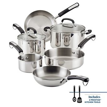 Farberware® Brilliance 10 pc Stainless Steel Cookware Set