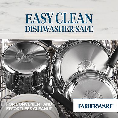 Farberware® Brilliance Stainless Steel 3-qt. Saucepan with Lid