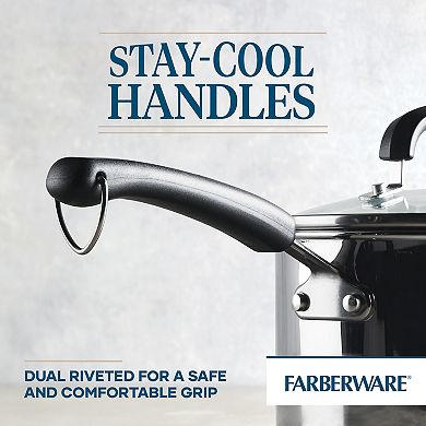 Farberware® Brilliance Stainless Steel 3-qt. Saucepan with Lid