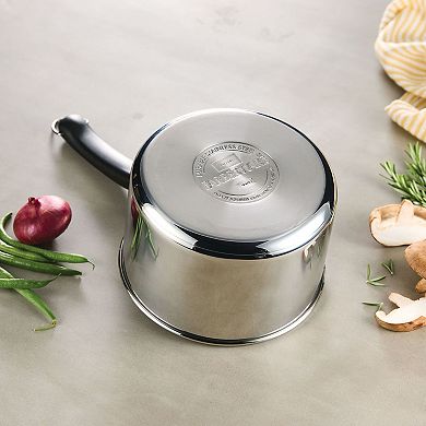 Farberware® Brilliance Stainless Steel 3-qt. Saucepan with Lid