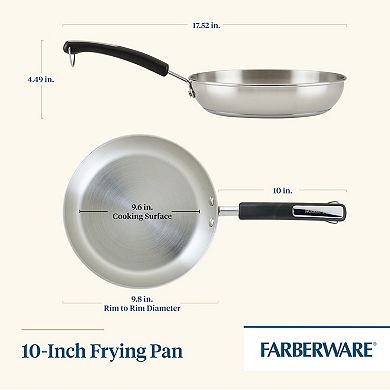 Farberware® Brilliance Stainless Steel 10-in. Frying Pan