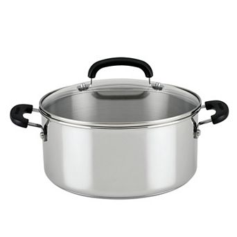 Farberware® Brilliance Stainless Steel 5-qt Dutch Oven with Lid