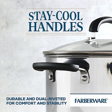 Farberware® Brilliance Stainless Steel 5-qt. Dutch Oven with Lid