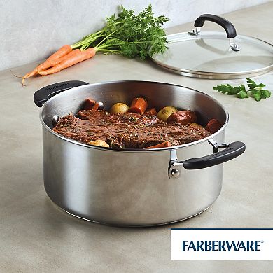 Farberware® Brilliance Stainless Steel 5-qt. Dutch Oven with Lid