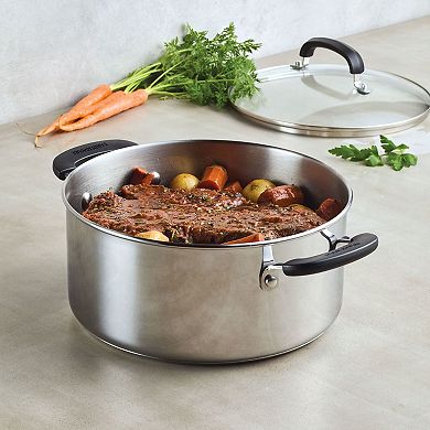 Farberware® Brilliance Stainless Steel 5-qt. Dutch Oven with Lid