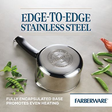 Farberware® Brilliance Stainless Steel 1-qt. Saucepan