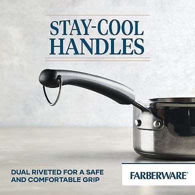 Farberware® Brilliance Stainless Steel 1-qt. Saucepan
