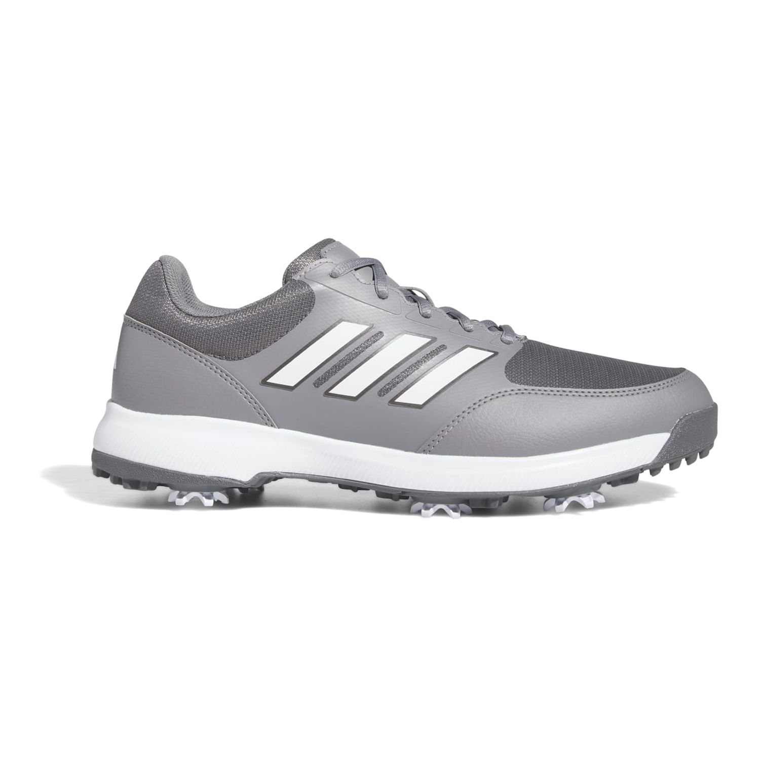 adidas gazelle silver green womens adidas Men's Tech Response 3.0 Golf Shoes, Size 8.5, Grey/White main image 0