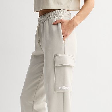 Women's adidas Essentials Linear Fleece Cargo Pants