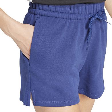Women's adidas Essentials Feel Cozy Small Logo Sportswear Shorts