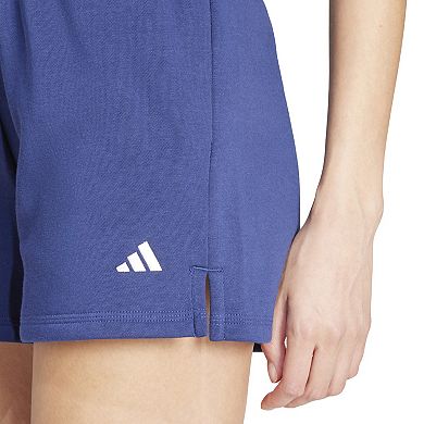 Women's adidas Essentials Feel Cozy Small Logo Sportswear Shorts
