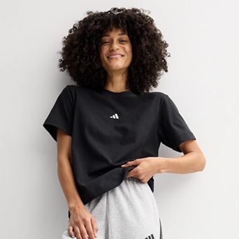Women's adidas Essentials Small Logo Cotton T-Shirt