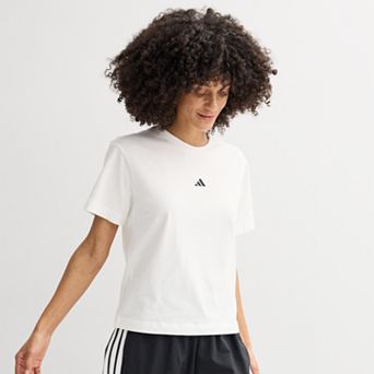 Women's adidas Essentials Small Logo Cotton T-Shirt