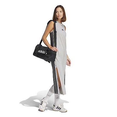 essentials 3 stripes long racerback dress adidas Women's Essentials 3-Stripes Long Racerback Dress