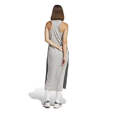Women's adidas Essentials 3-Stripes Long Racerback Sportswear Dress