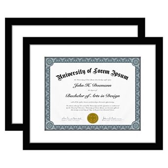 Americanflat Diploma Frames 2 Pack