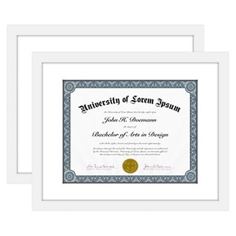 Americanflat Diploma Frames 2 Pack
