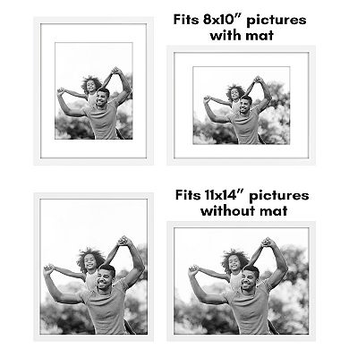 Americanflat Picture Frames with Plexiglass 5 Pack