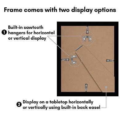 Americanflat Picture Frames with Plexiglass 5 Pack
