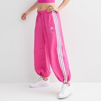 Women's adidas Essentials 3-Stripes Woven Parachute Sportswear Pants