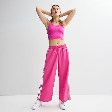 Women's adidas Essentials 3-Stripes Woven Parachute Sportswear Pants