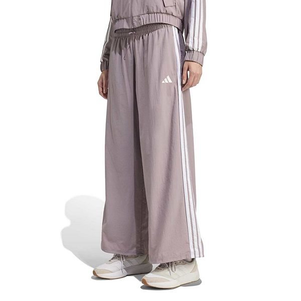 Women's adidas Essentials 3-Stripes Woven Parachute Sportswear Pants