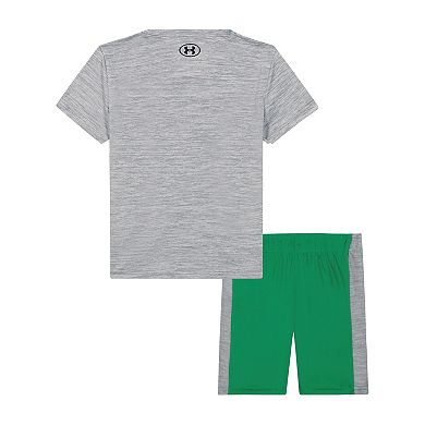 Baby & Toddler Boy Under Armour Tech Multi-Sport Short Sleeve Graphic Tee & Shorts Set